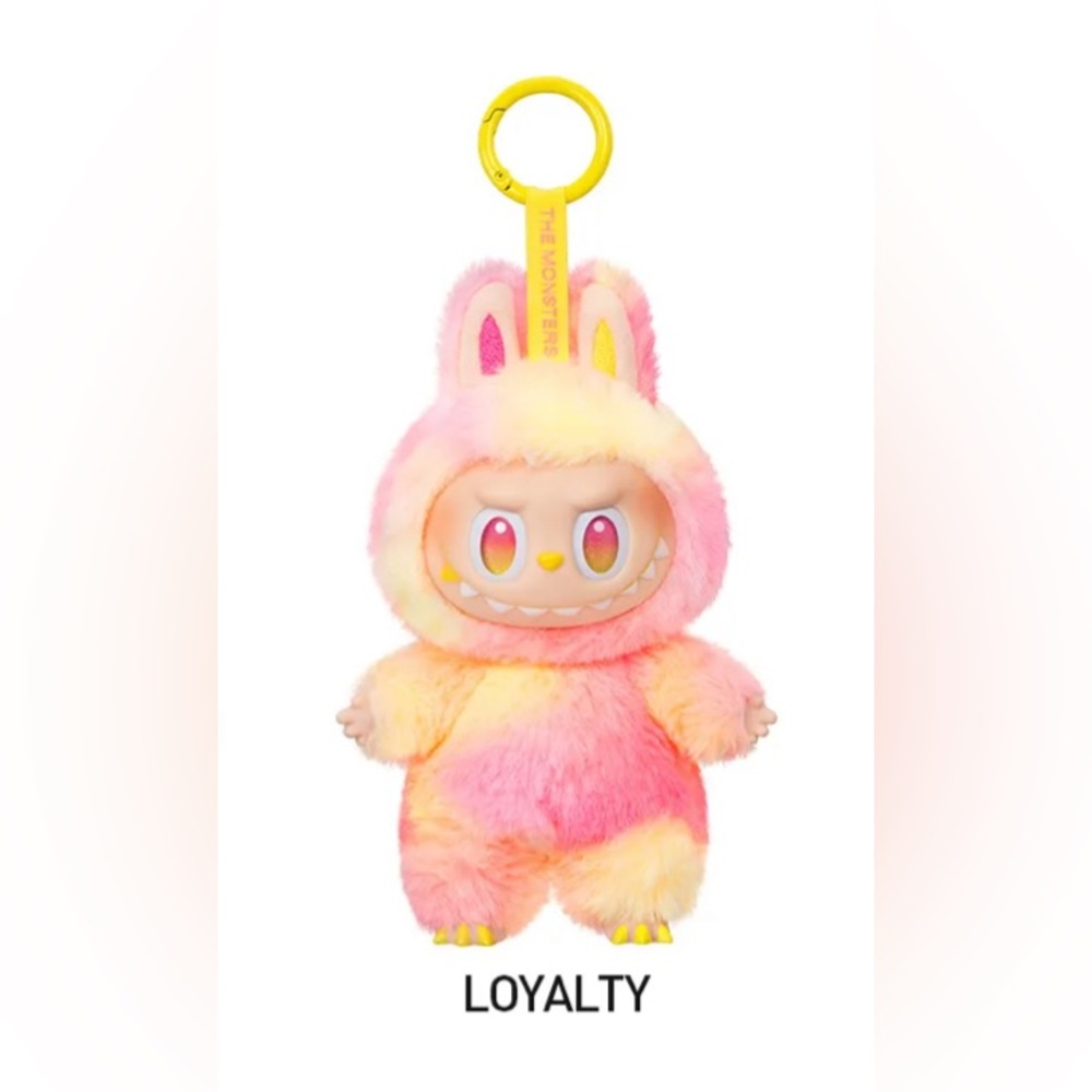 THE MONSTERS Big into Energy Series-Vinyl Plush Pendant-Loyalty Confirmed